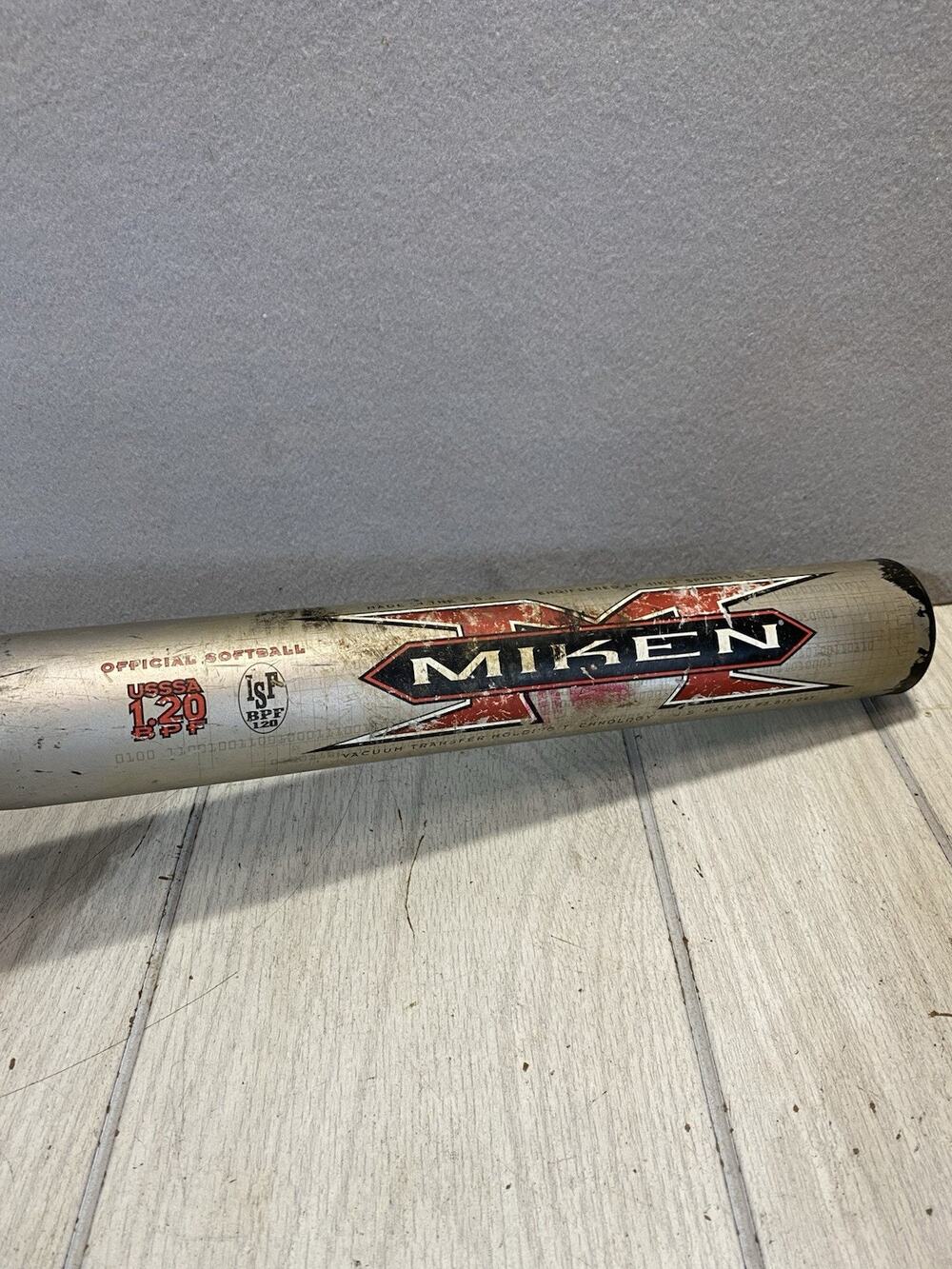 Miken Titanium Composite Carbon T22C6 Slowpitch Softball Bat 28oz. 34” MSTC USA